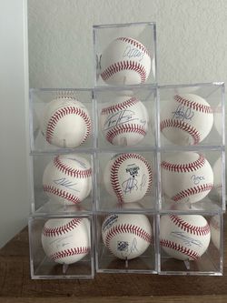 Autographed Baseballs with COA