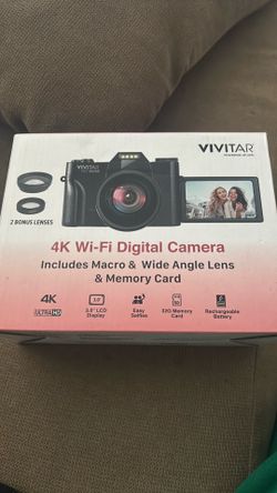 Vivitar 4k WiFi digital camera