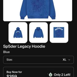 Sp5der Hoodie 