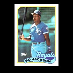 1989 Topps Bo Jackson Card