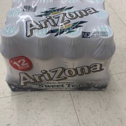 12 Pack Arizona Sweet Tea New- $15