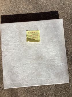 6 Pieces Porcelain Tile . ( NEW )Dimensions are;13-1/4”X 13-1/4”