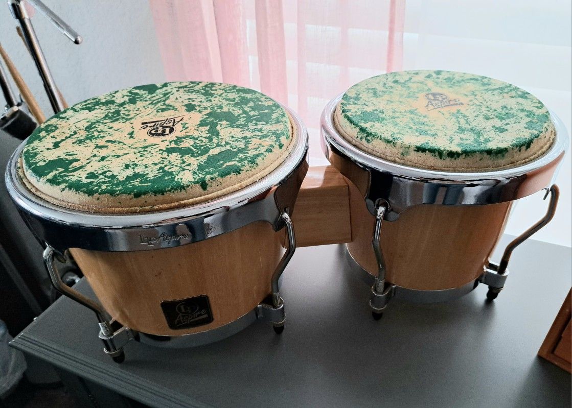 LP Aspire Bongos, New Cost $149. Sell For $70 firm!