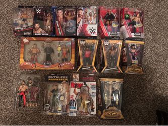WWE and AEW Action Figures
