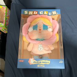 Sad Club  Plush Doll Pop Mart 