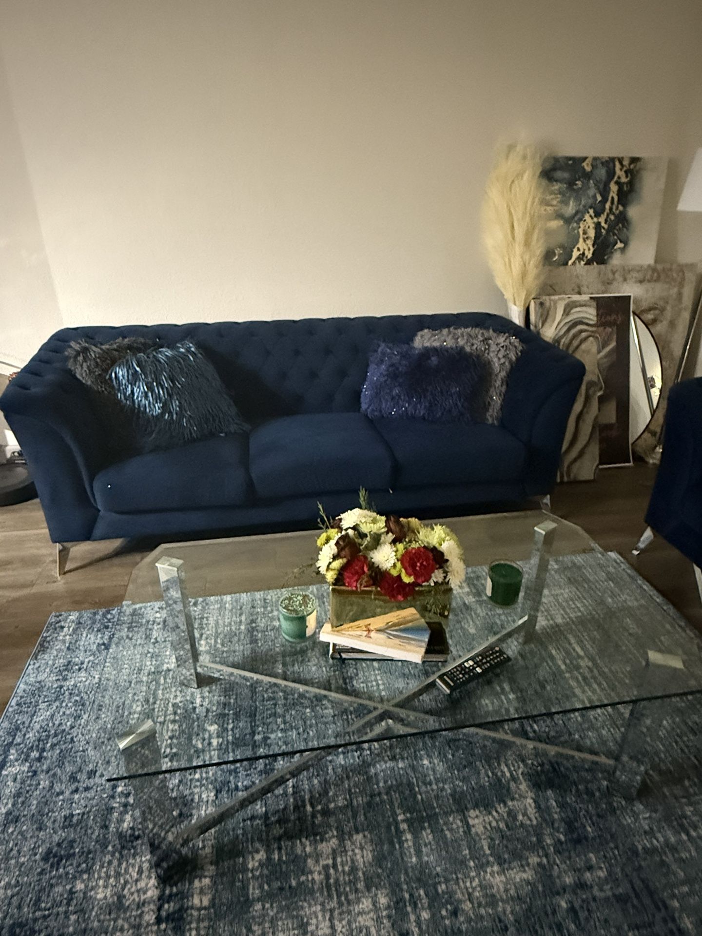Couch and Table