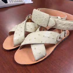 Dúo Huaraches Y Cinto Piteado