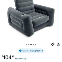 Intex Air Sofa & Air Pump