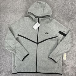 Grey Nike Tech Fleece Hoodie