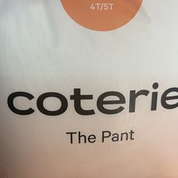 Coterie high end diaper size 06 4T - 5T the pant 