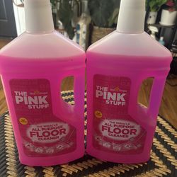 Pink Stuff floor cleaner