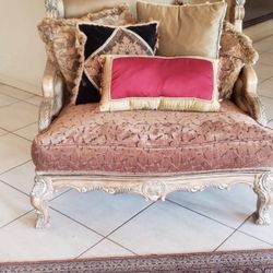 2  Neiman Marcus oversized chairs/accent Chairs