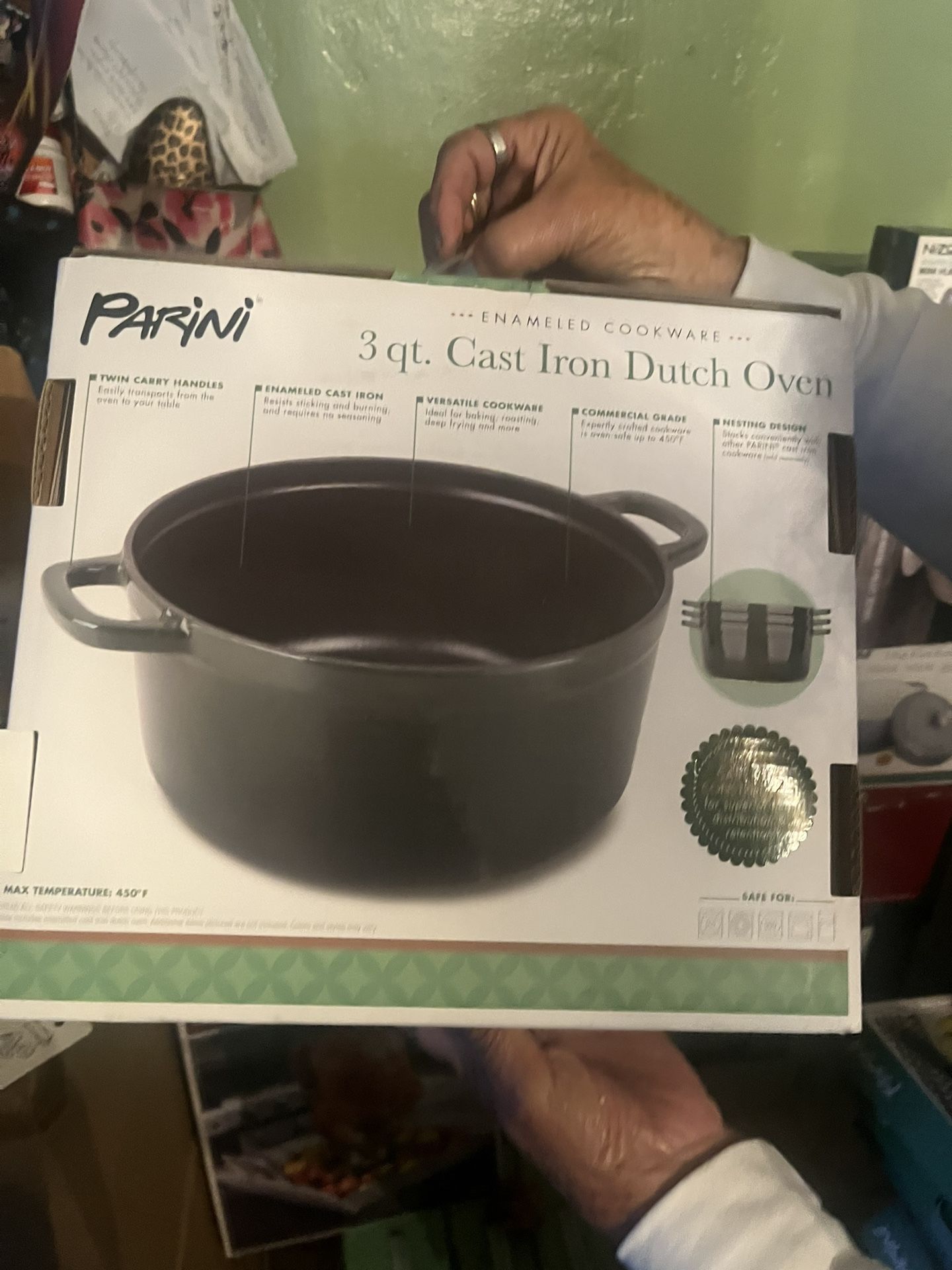 3qt Cast Iron Dutch