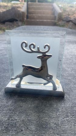 Christmas reindeer house decor