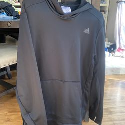 Men’s Adidas Jogging Hoodie W/ Thumb Loops Sz-L