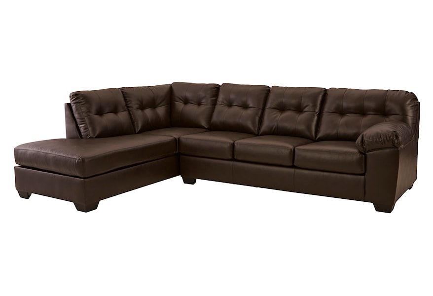 Plush Comfy Beautiful Leather Sectional!