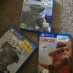 Ps4 1tb 3 Game