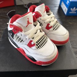 Jordan Fire Red 4s Toddler