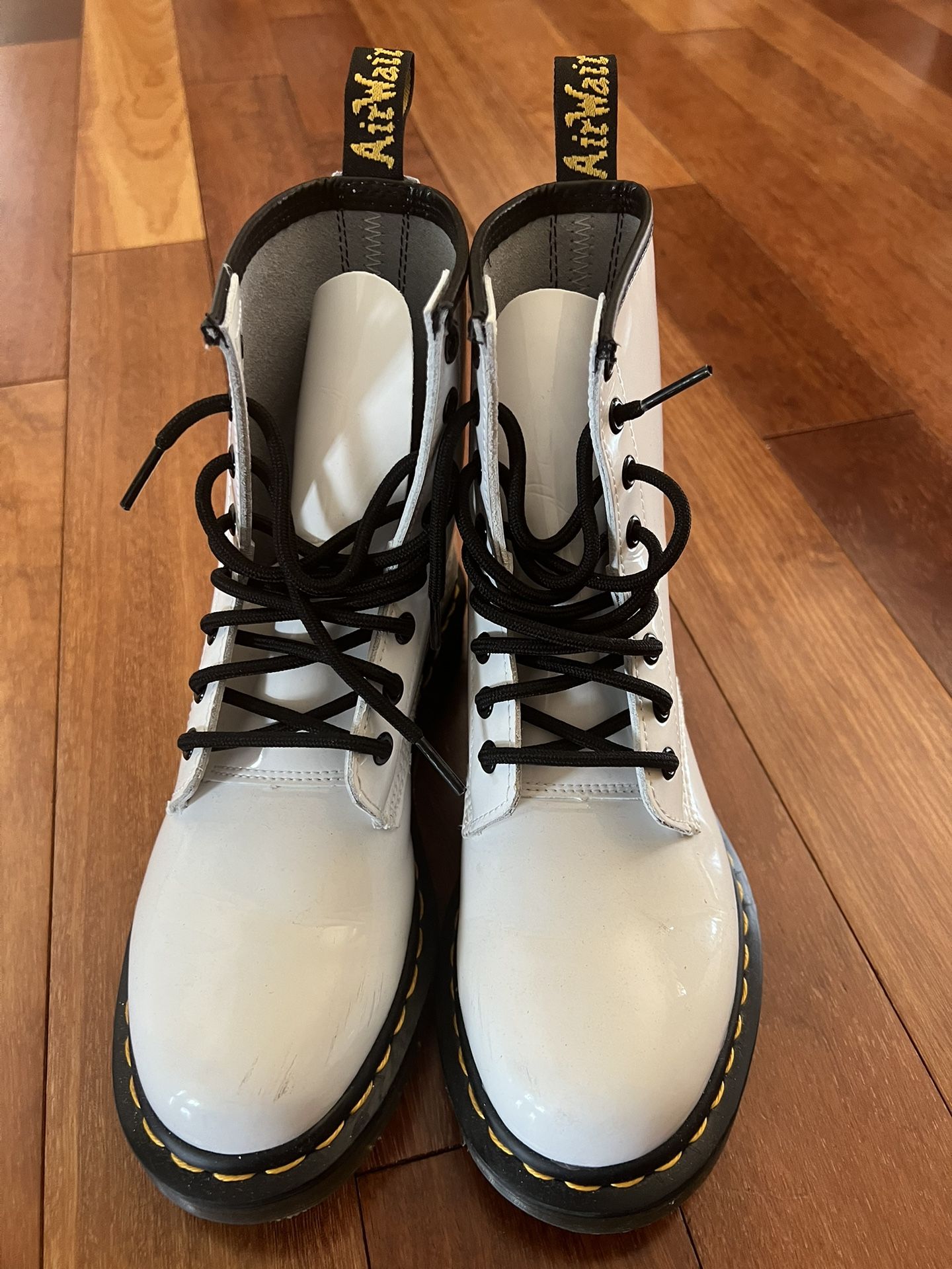 Original Dr. Martens 1460 Smooth White Leather boots