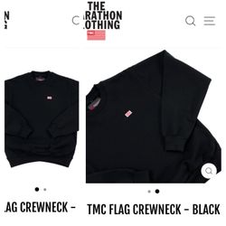 Nipsey Hussle TMC Flag Crewneck Sweatshirt 