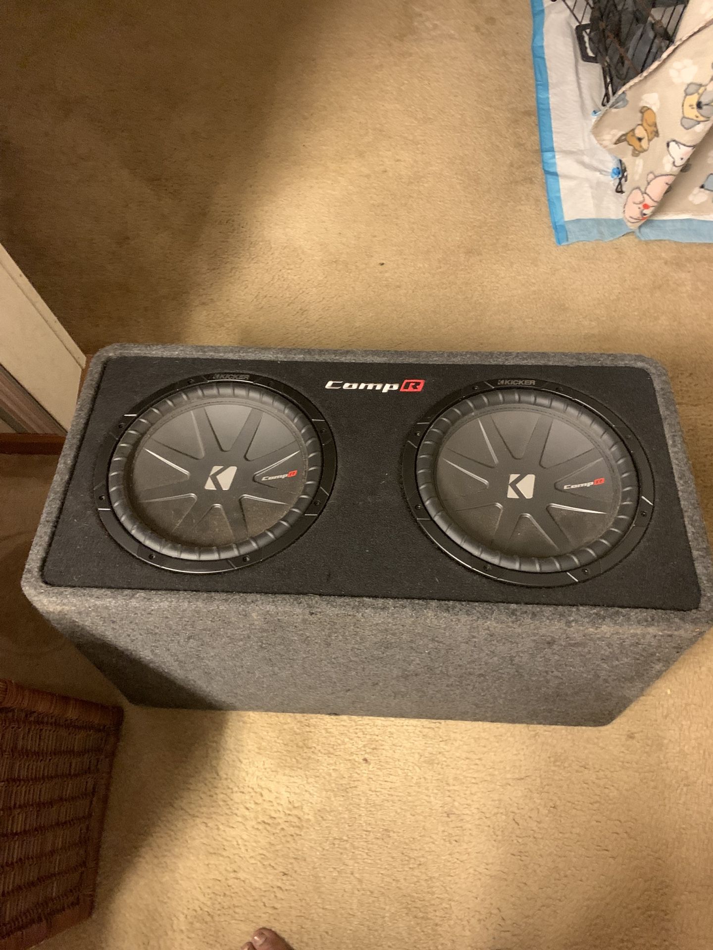 12 Inch Competition Kickers And Kicker Box