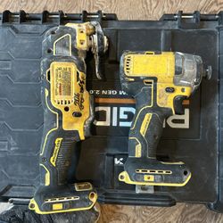 Dewalt Impact Driver XR And Multi Tool. Combo. Work Great 