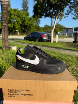 Off-White x Nike Air Force 1 Black