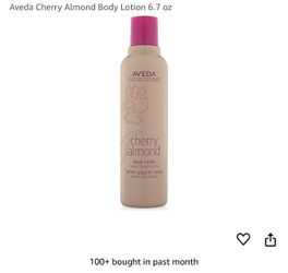 Aveda Cherry Almond Body Lotion 6.7 oz 