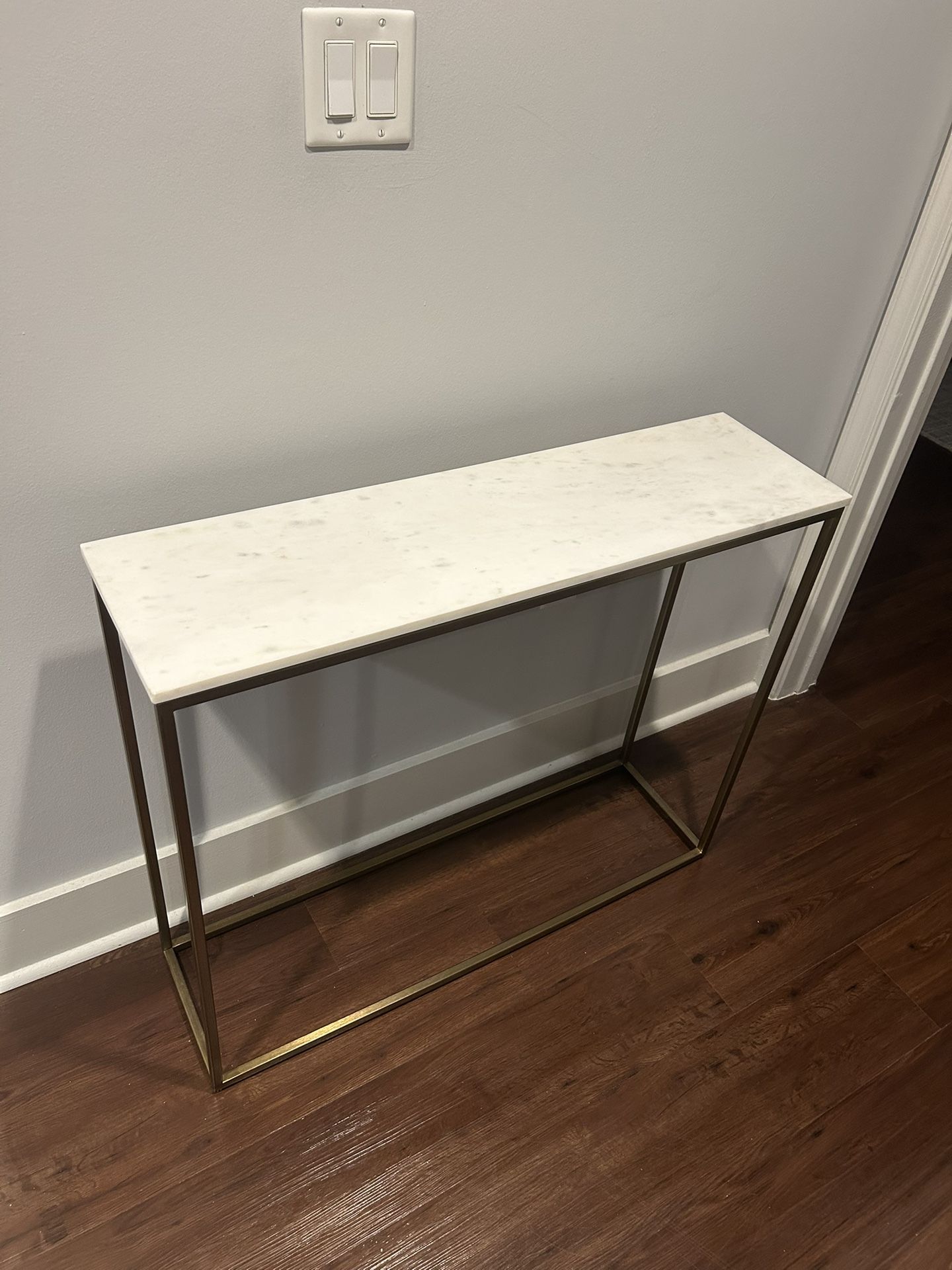Marble Entryway Table from Pottery Barn