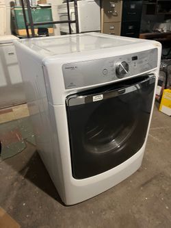 Maytag gas dryer installed