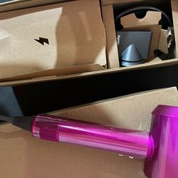 Dyson Supersonic Professional Hair Dryer Pink + all Attachments Electric Unisex
