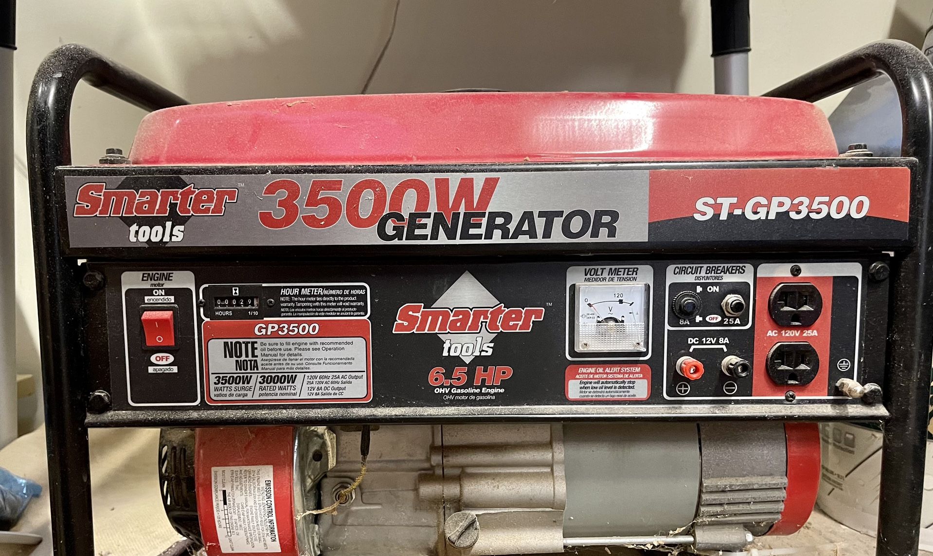 Smarter Tools Generator ST-GP3500 Low Hours