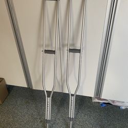 Pair Of Crutches 