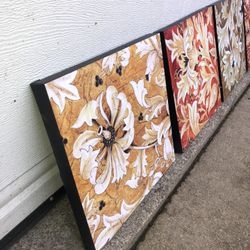 1'x1' Vibrant Artwork