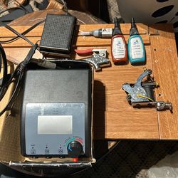 Tattoo Kit With Ink And Needle