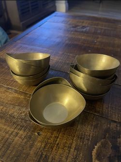 Brass Golden Tea Light Holders - 18