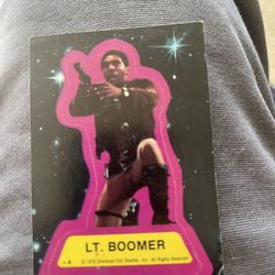 Rare Battle star Galactica Stickers
