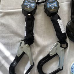 Bantam Twin Leg Web Self Retracting Lifeline w/ Steel Form Hook