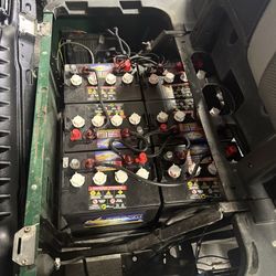 Ezgo work horse with upgraded motor