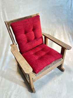 Toddler Small kid Wood Rocking Chair