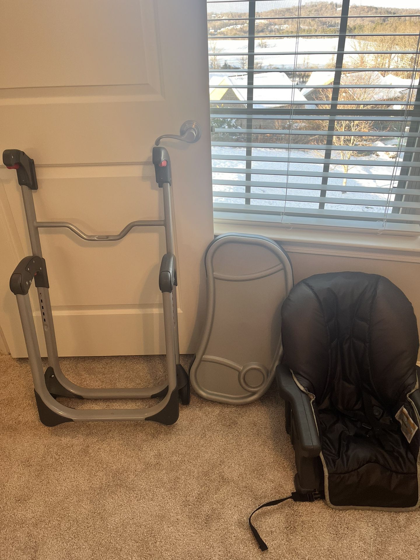 High Chair And Large Play Pen 