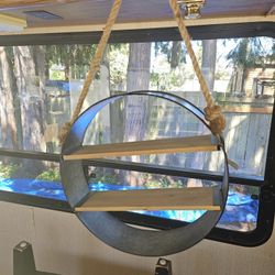 Industrial Hanging Shelf X2