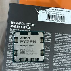 And RYZEN 5 7600