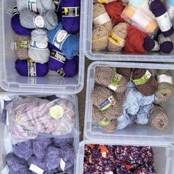 $1 Each SKEIN OF YARN