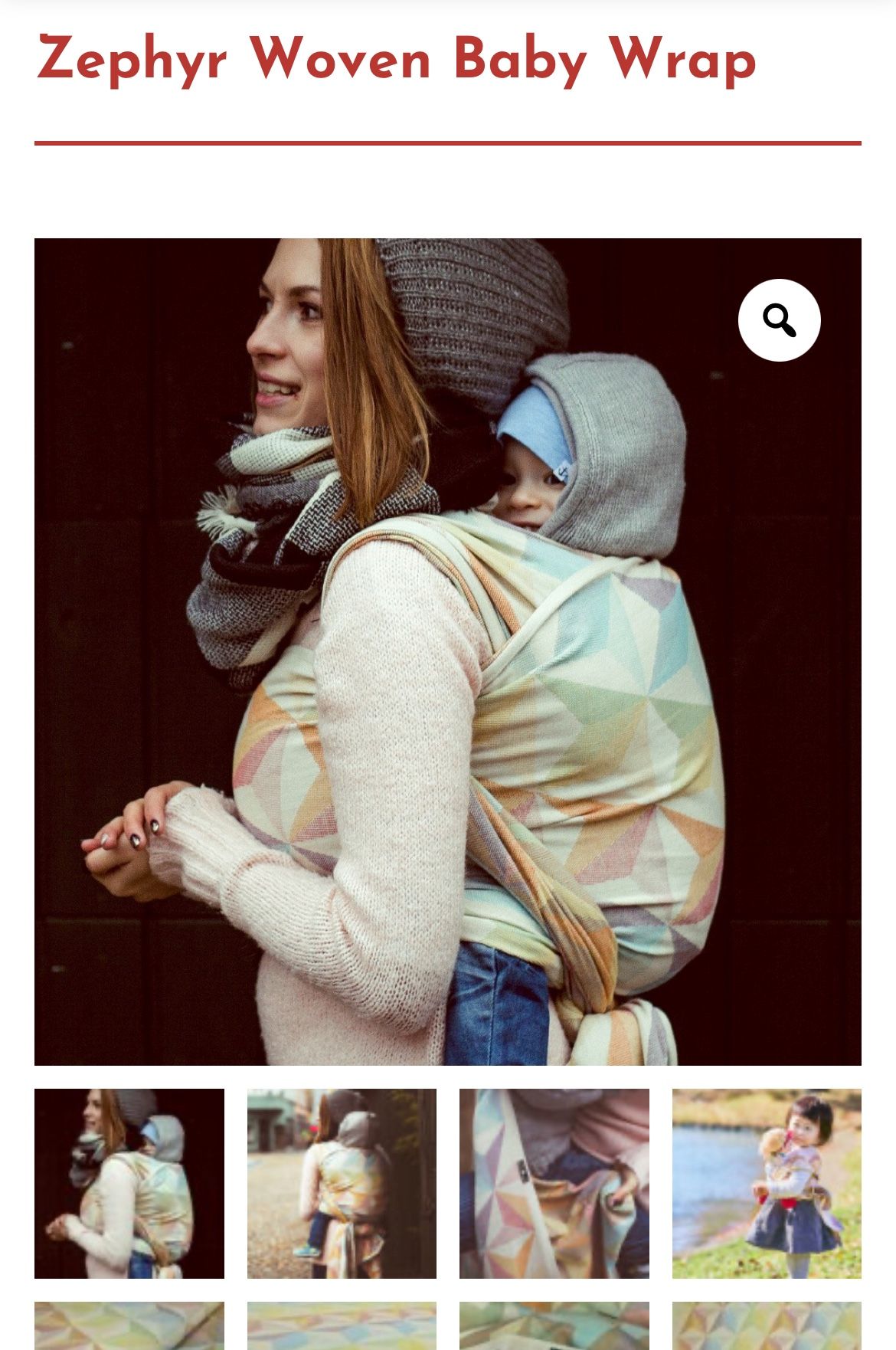 Baby Wrap Carrier