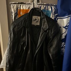 black Leather jacket mens