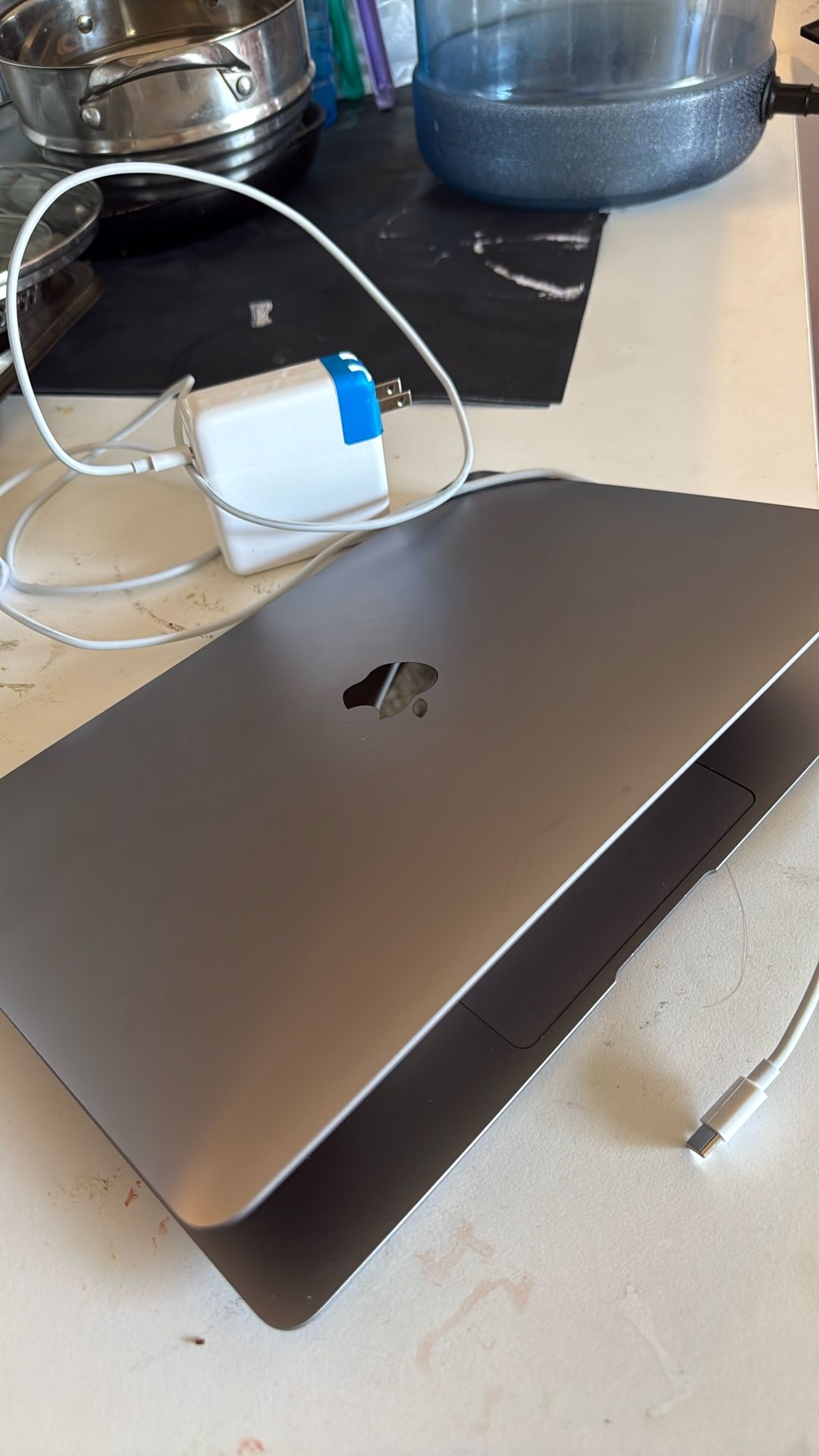 2020 Apple MacBook Air 13.3 inch Laptop - Silver, M1 Chip, Built for Apple Intelligence, 8GB RAM, 256GB storage