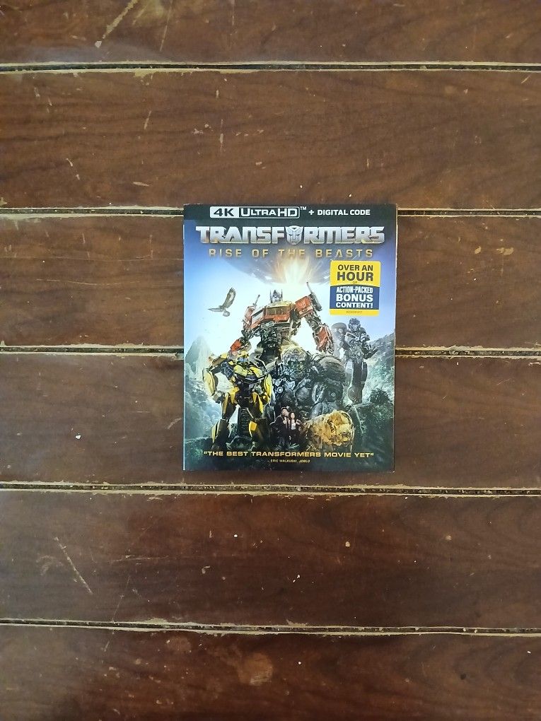 Transformers: Rise Of The Beast 4K Ultra HD Blu-Ray