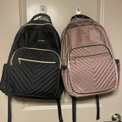 🎒 Laptop Backpack Purse - Black or Pink | $20 Each