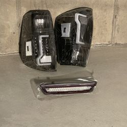 Tacoma led Tail Lights & Led Third Brake Light